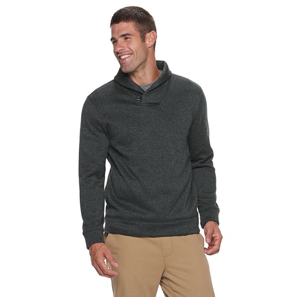 Men's Sonoma Goods For Life® Supersoft Shawl Collar Sweater Fleece