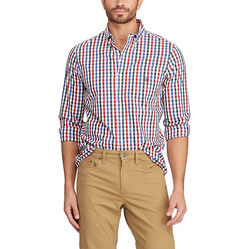 Men's Chaps ClassicFit Stretch EasyCare ButtonDown Shirt