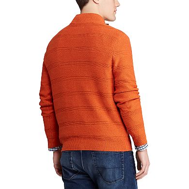 Men's Chaps Classic-Fit Button-Mock Sweater
