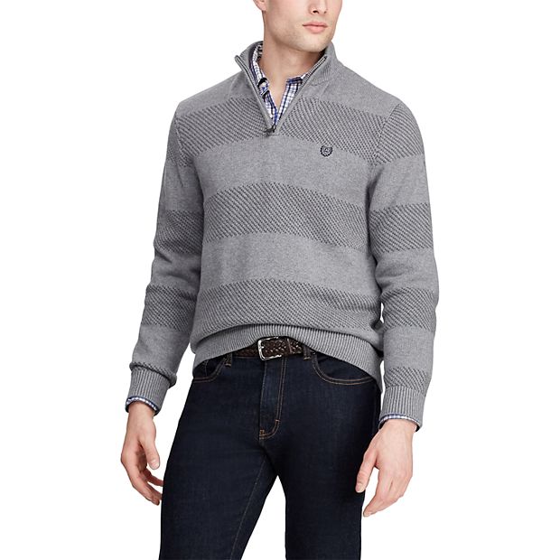 Chaps half zip discount sweater