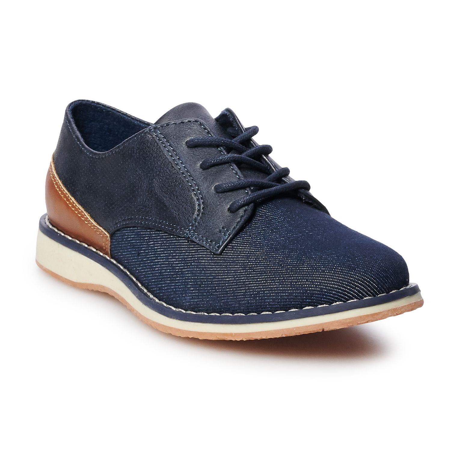 navy blue dress shoes for boys