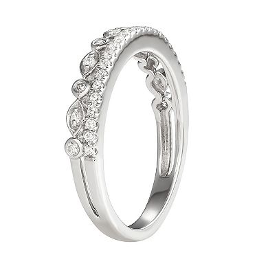 Simply Vera Vera Wang 14k White Gold 1/4 Carat T.W. Diamond Ring