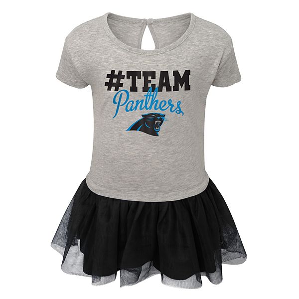 NFL Team Apparel Carolina Panthers Cheerleader Dress Size 3T