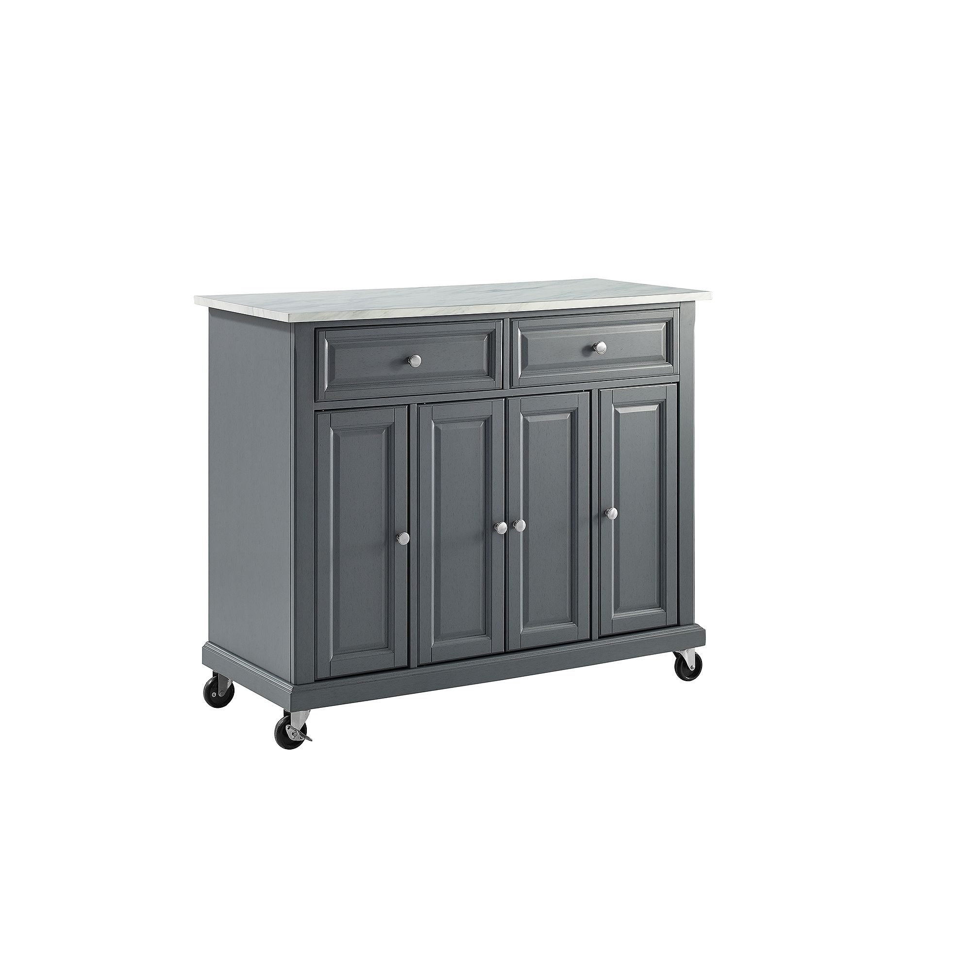 Crosley Avery Kitchen Cart, Gray