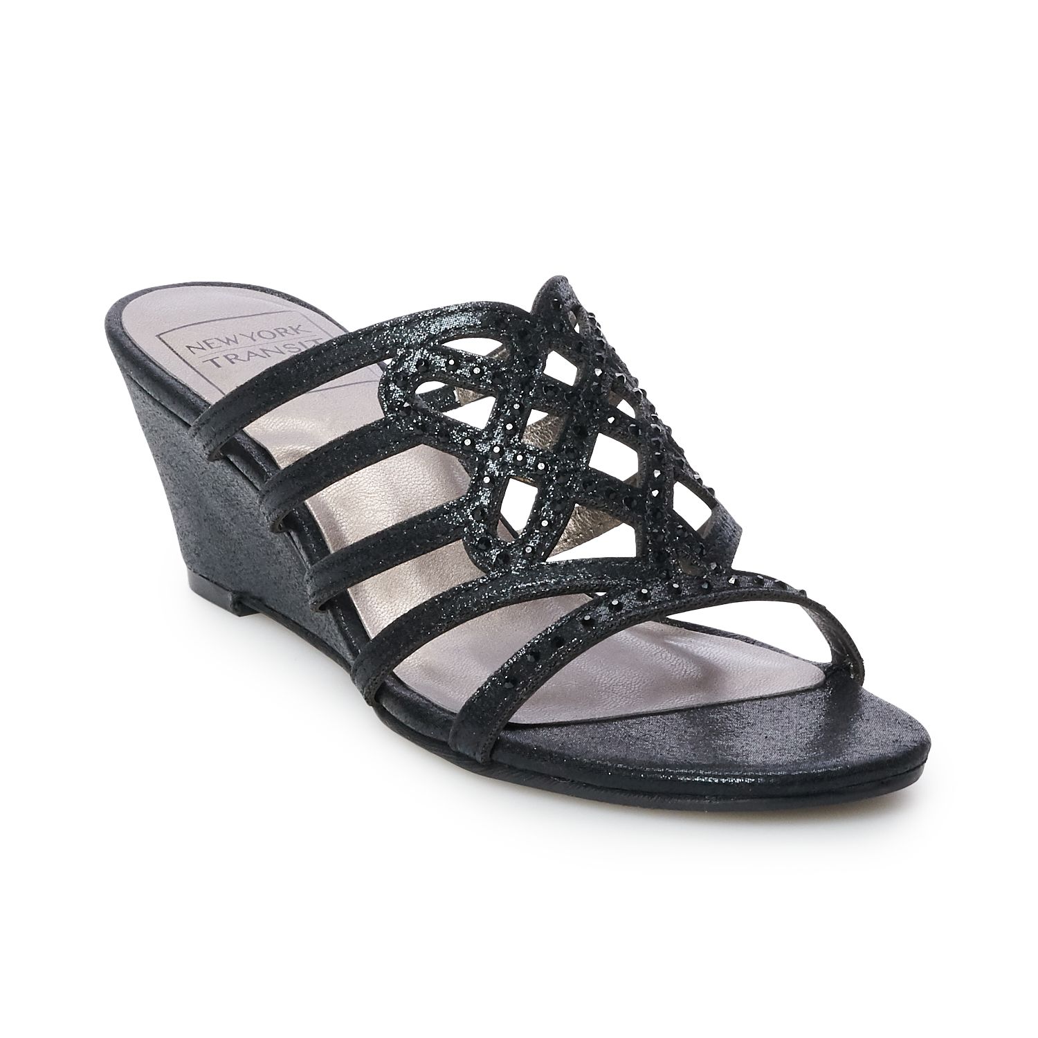 new york transit looking great wedge sandal