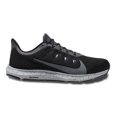 Quest men's running shoe black best sale