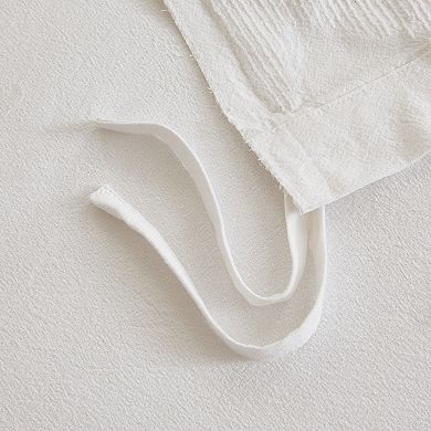 Madison Park Osanna 3-Piece Tufted Cotton Chenille Palm Duvet Cover Set