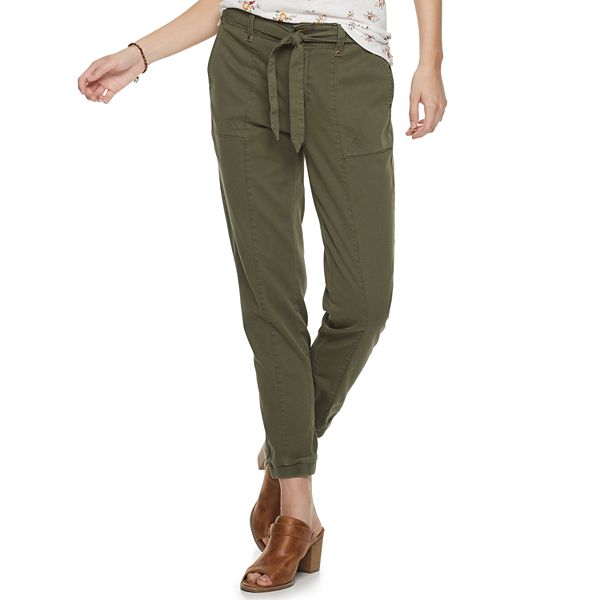 Women's Sonoma Goods For Life® High Rise Comfort Waist Jogger Utility Pants