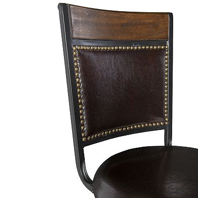 Linon Franklin Swivel Bar Stool