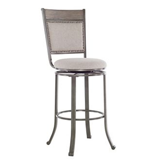 Linon Franklin Swivel Bar Stool