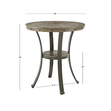 Powell Franklin Pub Dining Table