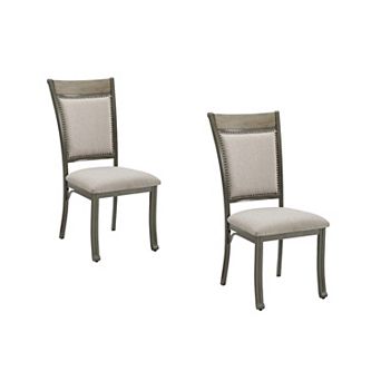 Linon Franklin Dining Chair 2 pc Set
