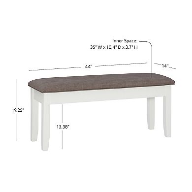 Linon Jane Storage Bench