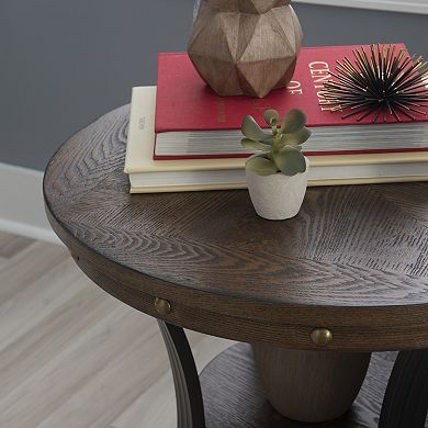 Powell Franklin End Table