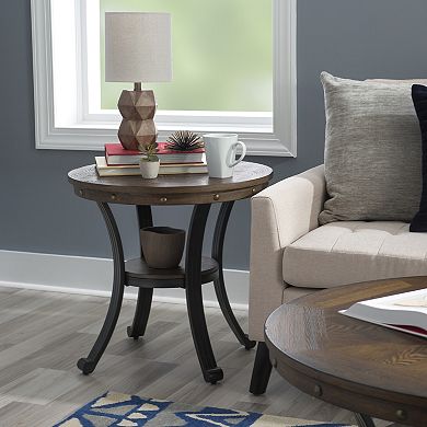 Powell Franklin End Table