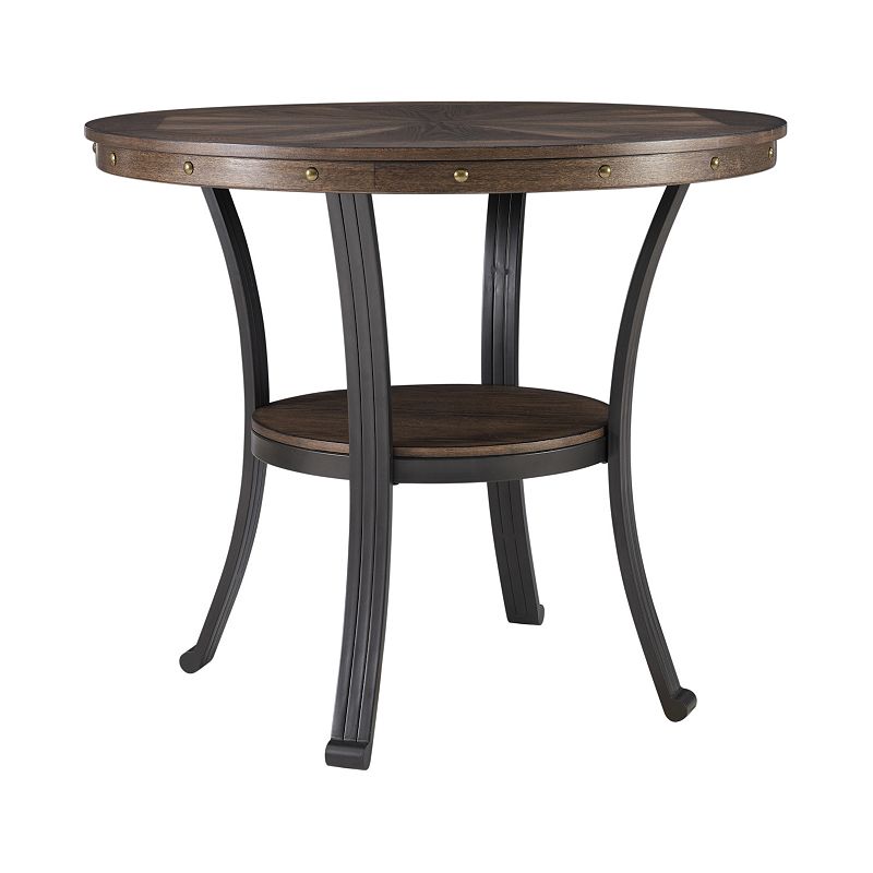 Linon Franklin End Table, Brown