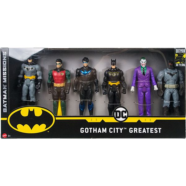 Mattel Dc Comics Batman Missions Gotham S Greatest Multi Pack - roblox 6 figure multi pack assortment 6 years