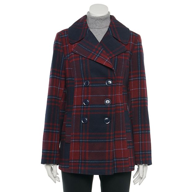 Women s Larry Levine Double Breasted Coat