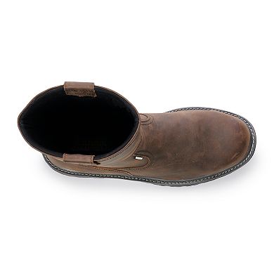 Wolverine Floorhand Men's Waterproof Steel-Toe Wellington Work Boots