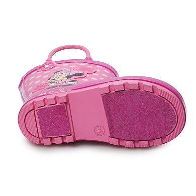 Disney's Minnie Mouse Toddler Girls' Waterproof Rain Boots