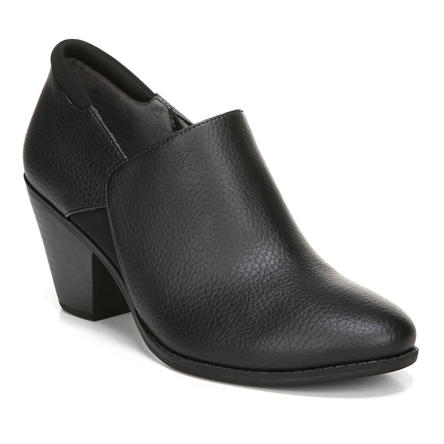 dr scholl's black bootie