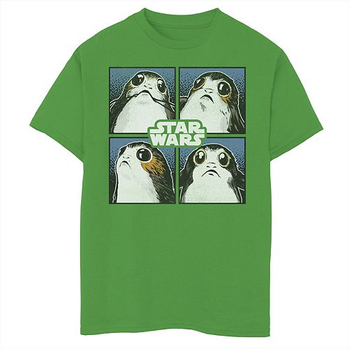 Boys 8 20 Star Wars Porg Four Graphic Tee - 