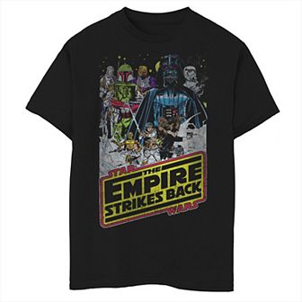 Boys 8-20 Star Wars Logo The Empire Strikes Back Graphic Tee