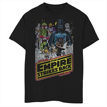 Boys 8-20 Star Wars Logo The Empire Strikes Back Graphic Tee