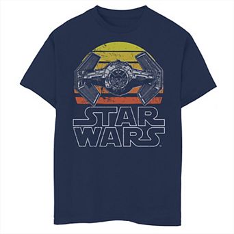 Boys 8-20 Star Wars Sunset Tie Tee