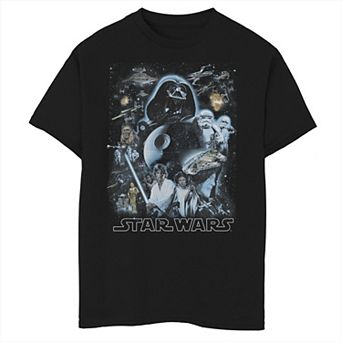 Boys 8-20 Star Wars Galaxy of Stars Tee