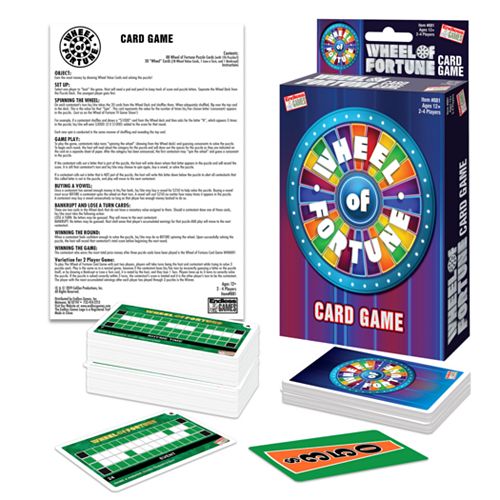 Wheel Of Fortune Card Game by Endless Games