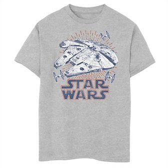 Boys 8-20 Star Wars Falcon Rays Tee
