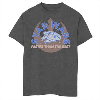 Boys 8-20 Star Wars Faster Than You Front Tee