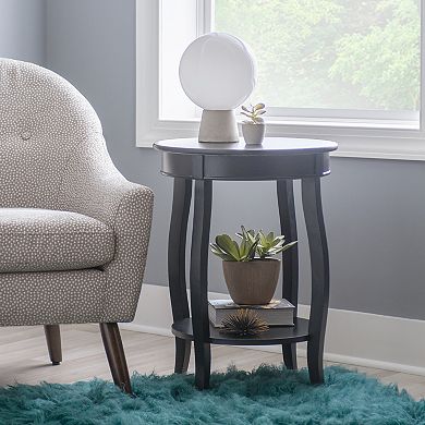 Linon Round End Table