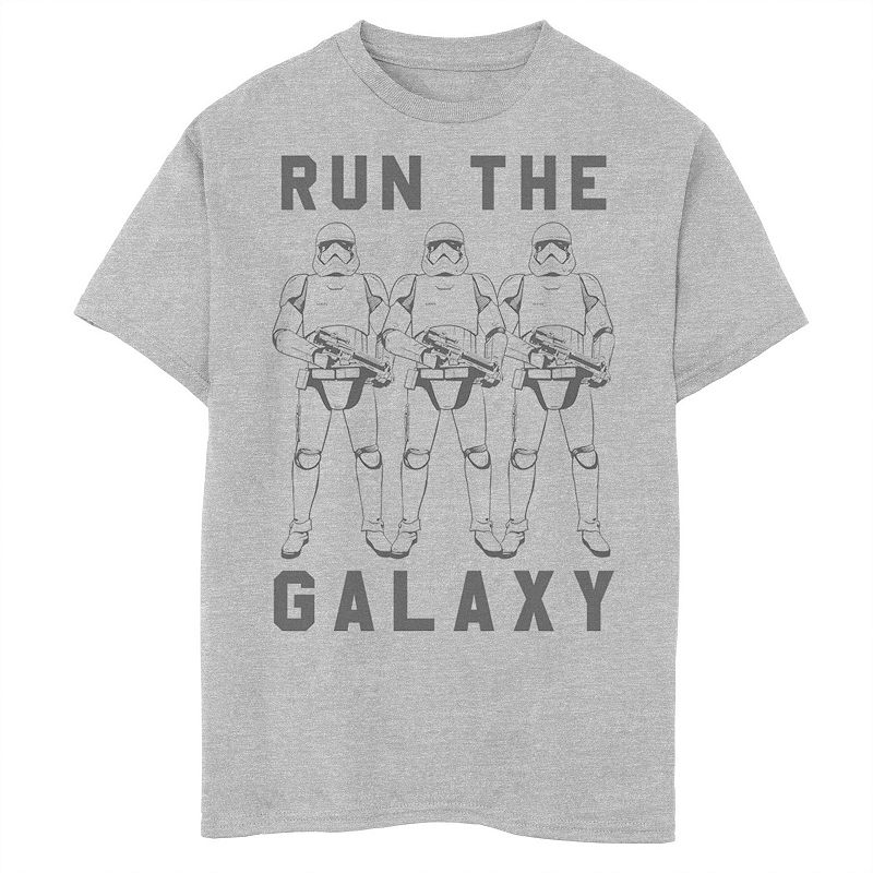 UPC 191231591297 product image for Boys 8-20 Star Wars Trooper Galaxy Tee, Boy's, Size: Small, Athletic Grey | upcitemdb.com