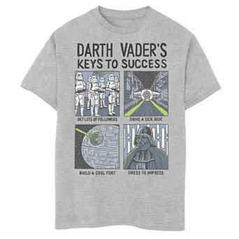 Boys 6-20 Star Wars Vader Keys Tee