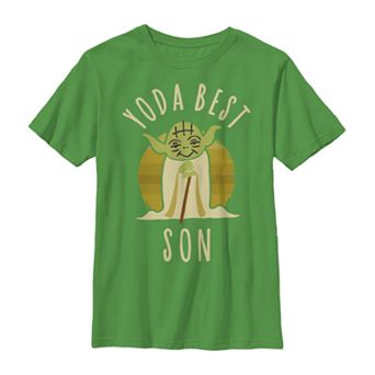 Boys 8-20 Star Wars Best Son Yoda Says Tee