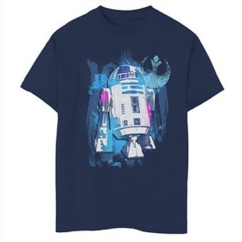 Boys 8-20 Star Wars R2-D2 Splash Tee