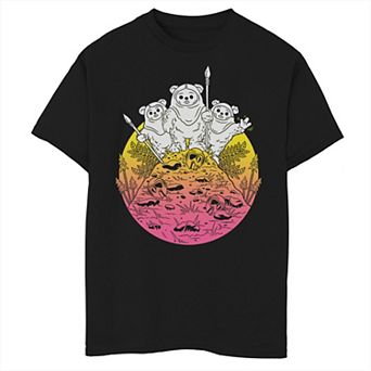 Boys 6-20 Star Wars Ewok Camp Tee