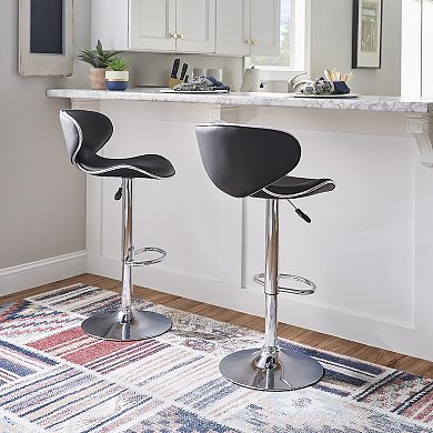 Powell Adjustable Bar Stool