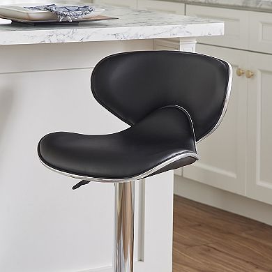 Linon Adjustable Bar Stool