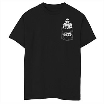 Boys 6-20 Star Wars Trooper Pocket Tee