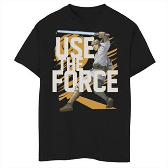 Boys 6-20 Star Wars Force Stack Luke Tee