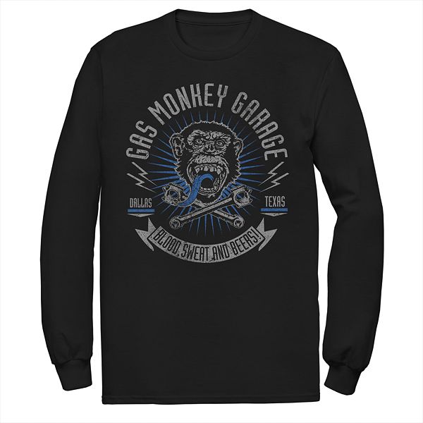 scheidsrechter Vaderlijk Basistheorie Men's Gas Monkey Garage Tee