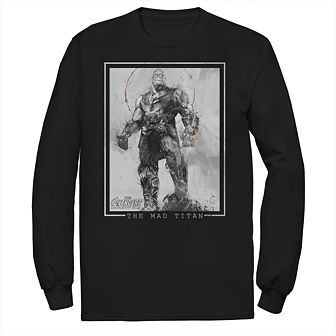 Men's Marvel Avengers Mad Titan Thanos Tee