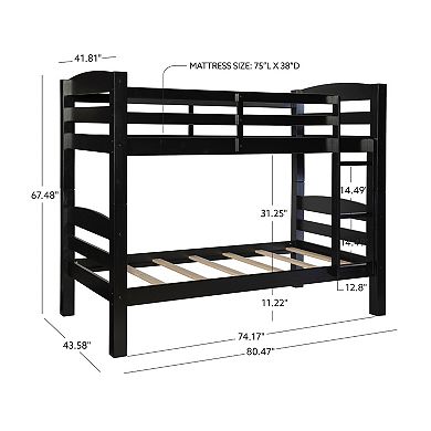Kids Powell Levi Bunk Bed