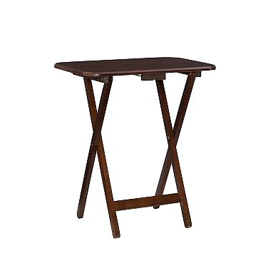 Powell Burke Tray Table & Stand 5-piece Set