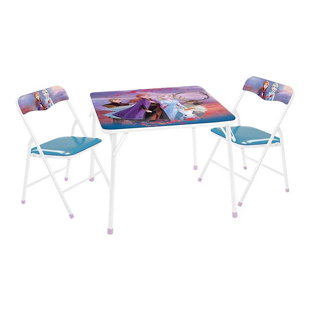 Frozen kids deals table and chairs