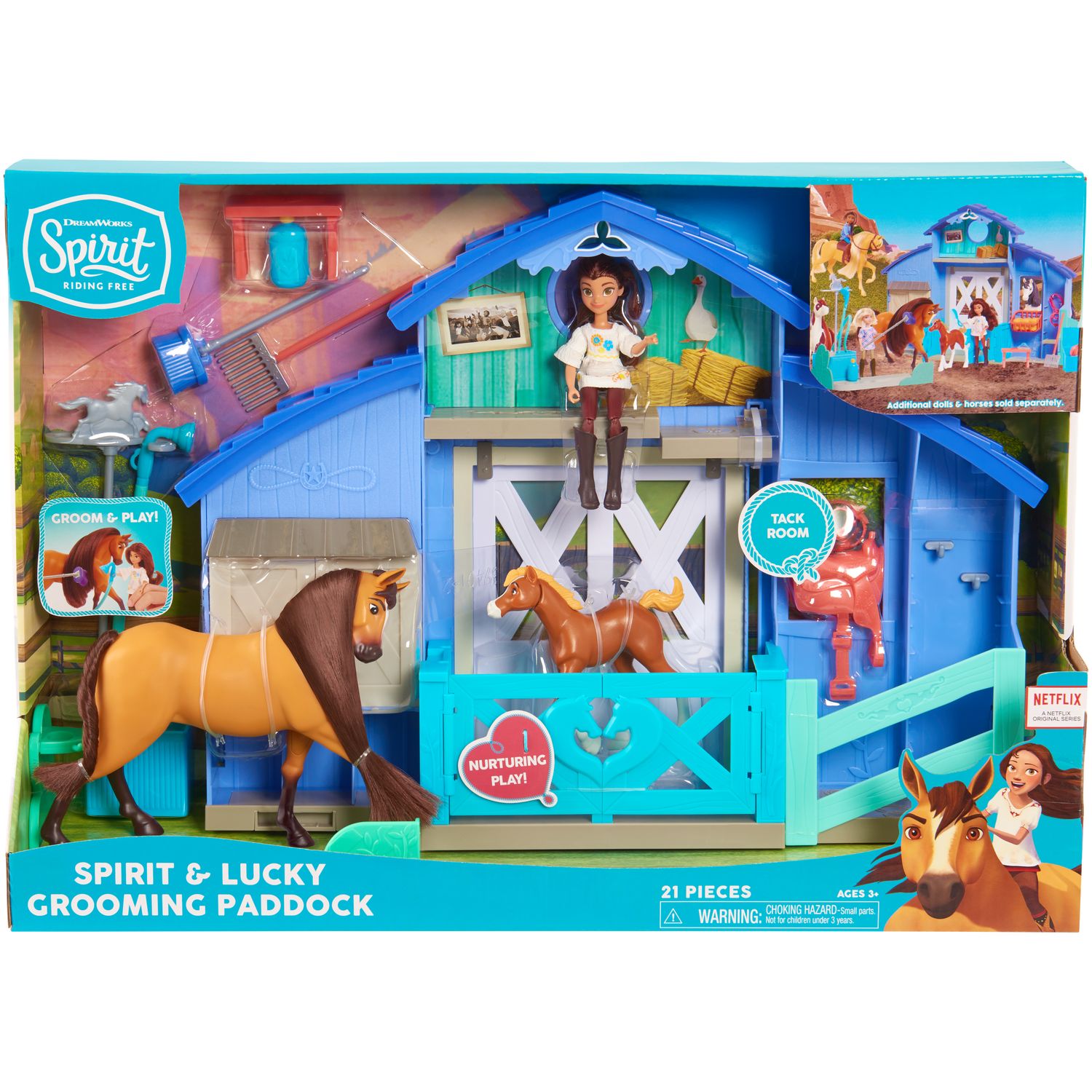 spirit and lucky horse set