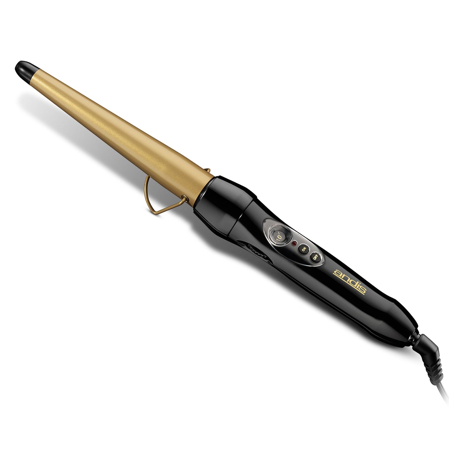 how to use a conical curling wand